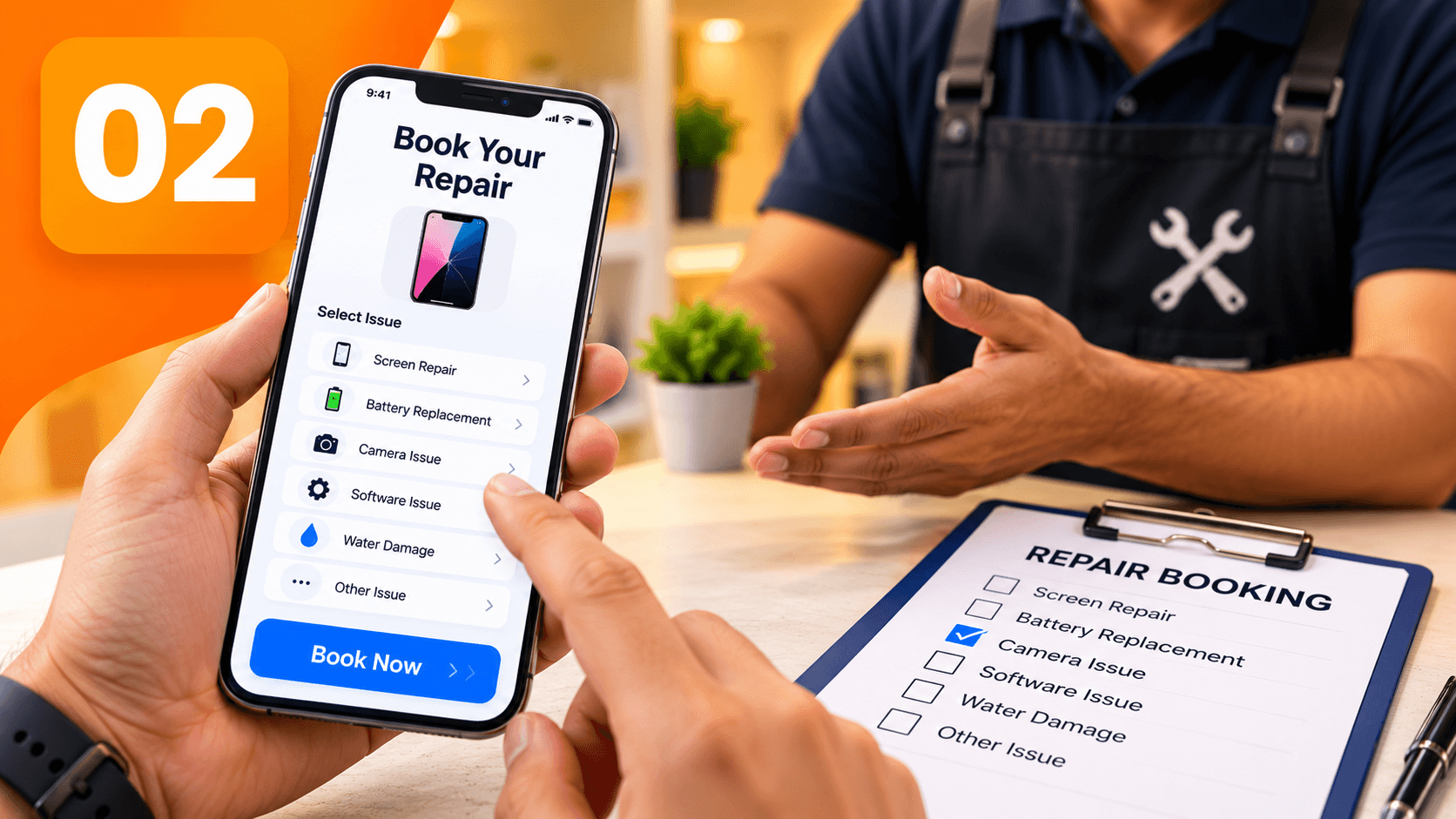 Book your repair