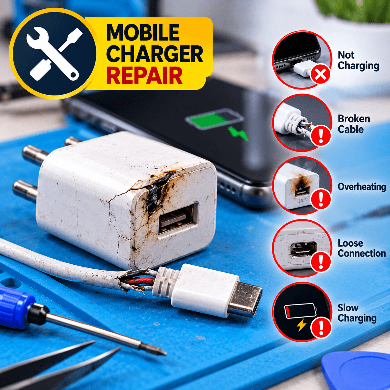 Charging repair
